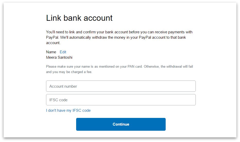 how to create PayPal account step 11
